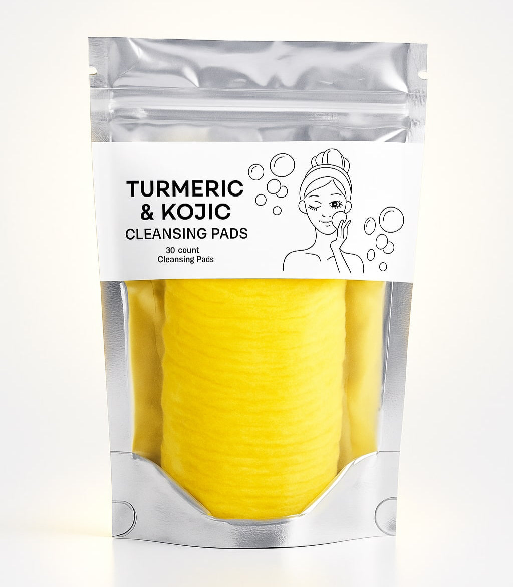 Reinigungs Pads mit Kurkuma & Kojic