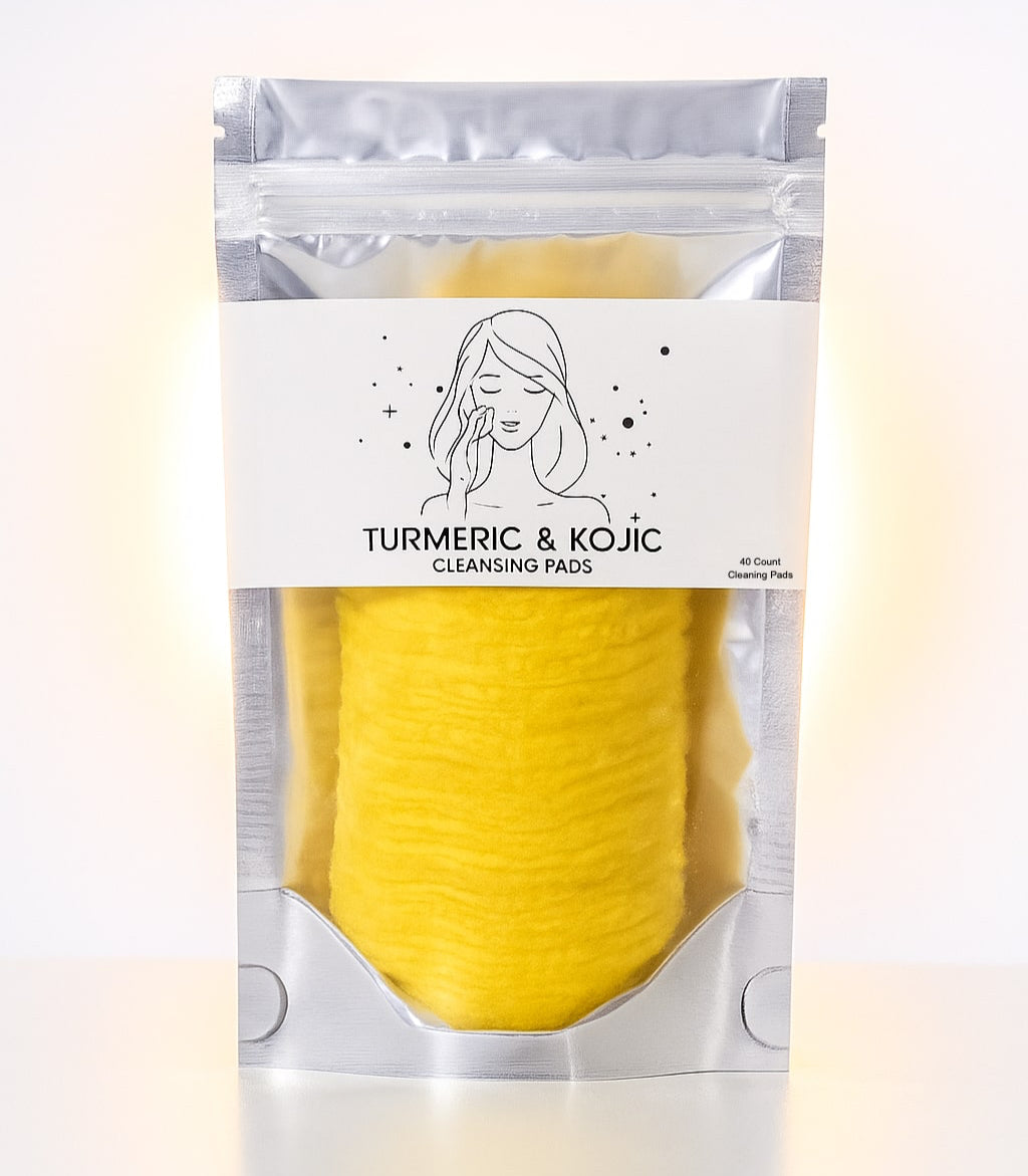 Reinigungs Pads mit Kurkuma & Kojic